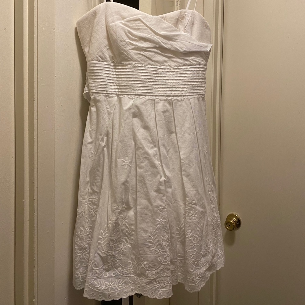 White dress